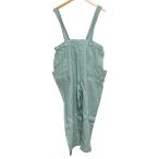  не использовался YARRAyala оригинал linen Work комбинезон все в одном 1515-230 размер F голубой женский б/у одежда б/у 