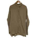 ショッピングアーメン 良品 ARMEN アーメン コットン シアーシャツ サイズ3 ベージュ レディース 古着 中古