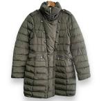ショッピングmoncler MONCLER モンクレール PEUPLIER ダウンコート 2 カーキ レディース 古着 中古