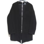  хорошая вещь ACUOD by CHANUako Дубай коричневый n шерсть Anne gola Blend Zip выше пальто F черный мужской б/у одежда б/у 