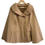  прекрасный товар ADEAM Adi am2023 год модели Evergreen накидка жакет пончо пальто 43150 S Camel женский б/у одежда б/у 