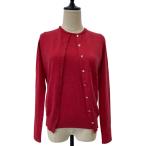  прекрасный товар UNITED ARROWS United Arrows кардиган трикотаж с коротким рукавом ансамбль вязаный rose женский б/у одежда б/у 