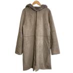  хорошая вещь So close,so- Claw sf- dead искусственный мутон длинное пальто M серый ju женский б/у одежда б/у 