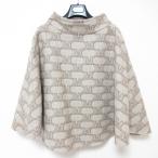  прекрасный товар 22AW MAXMARA Max Mara DORINA Max Mara грамм кашемир шерсть пончо накидка жакет оттенок бежевого женский б/у одежда б/у 