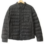 美品 MONCLER モンクレール ALANCOURT ロンハーマン10周年記念 ダウンシャツジャケット E10914135098 C0015 サイズ3 ブラック メンズ 古着 中古