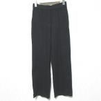 美品 theory luxe セオリーリュクス MAX RONI ウール イージーパンツ サイズ36 ブラック レディース 古着 中古