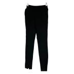  прекрасный товар 22AW yoriyoli уютный и теплый передний разрез джегинсы брюки YR2122-108AW размер 34 черный женский б/у одежда б/у 