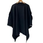  хорошая вещь volga volgavorugavoruga пончо кардиган черный женский б/у одежда б/у 