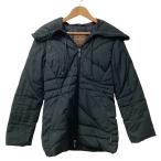 MONCLER モンクレール 茶タグ ダウンジャケット サイズ1 ブラック レディース 古着 中古