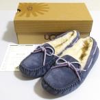  хорошая вещь UGG UGG DAKOTA dakota мутон мокасины туфли без застежки плоская обувь 5612 US6 23cm голубой женский б/у одежда б/у 