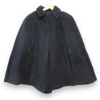 прекрасный товар shirocon белый темно синий мохнатый накидка пальто SC2125-012AW размер F темно-синий женский б/у одежда б/у 