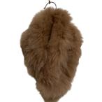  прекрасный товар Kumikyoku k Miki .k мех лисы пелерина мех muffler размер M Brown женский б/у одежда б/у 