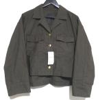  как новый 25AW NOBLE noble милитари кроссовер рубашка блузон жакет 25011240101030 F размер хаки женский б/у одежда б/у 