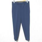 ショッピングMIUMIU 美品 miumiu ミュウミュウ ウール スラックスパンツ サイズ36 ネイビー レディース 古着 中古