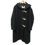  прекрасный товар MHL. M H L Margaret Howell HEAVY COTTON WOOL DRILL полупальто "даффл коут" 2 черный женский б/у одежда б/у 