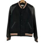 ショッピングコーチ 美品 COACH コーチ ヴァーシティジャケット スタジャン 67485 サイズ4 ブラック レディース 古着 中古