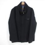 ショッピングバーバリー 美品 BURBERRY BLACK LABEL バーバリーブラックレーベル 3WAY インナージャケット付き メルトンジャケット ブルゾン LL ブラック メンズ 古着 中古