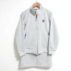 美品 Felisi Golf フェリージ ゴルフ ジップアップジャケット スカート セットアップ FLG-64-W010 Sサイズ グレー レディース 古着 中古