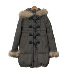  прекрасный товар Diagram GRACE CONTINENTAL Diag Ram Grace Continental мех енота имеется da полный пуховик размер 36 хаки женский б/у одежда б/у 