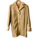  хорошая вещь LOEWE Loewe мутоновое пальто жакет размер 38 Camel женский б/у одежда б/у 