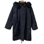  прекрасный товар SPORT MAX CODE Sports Max код Max Mara pa dead Mod's Coat размер 36 черный женский б/у одежда б/у 