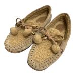  хорошая вещь TODS Tod's Limited Edition City gomi-ni мокасины мутон Loafer размер 35 примерно 22.0cm бежевый женский б/у одежда б/у 