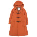  прекрасный товар SANYOCOAT Sanyo пальто шерсть melt n полупальто "даффл коут" 36 orange женский б/у одежда б/у 