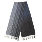 green label relaxing зеленый этикетка сирень расческа ng United Arrows muffler бахрома полоса шерсть темно-синий мужской женский б/у одежда б/у 