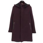  прекрасный товар junhashimoto Jun - si Moto HOODED FLY FRONT COAT шерсть f- dead пальто размер 5 бордо мужской б/у одежда б/у 