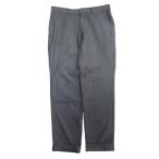  прекрасный товар THE MY WAY DORMEUIL The мой way do-meru шерсть слаксы брючный костюм бизнес roll выше заказ серый мужской б/у одежда б/у 