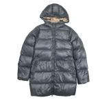 良品 DUVETICA デュベティカ  KAPPA カッパ ロング ミドル ダウンコート ナイロン ジャケット アウター 38 グレー レディース 古着 中古