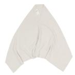  не использовался SALVATORE FERRAGAMO Salvatore Ferragamo gun chi-ni вязаный пончо шерсть кашемир манто Logo V шея серый женский б/у одежда б/у 