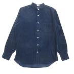 ショッピングINDIVIDUALIZED 美品 INDIVIDUALIZED SHIRTS インディビジュアライズドシャツ コーデュロイ スタンドカラー シャツ カットソー 長袖 アメリカ製 メンズ 古着 中古