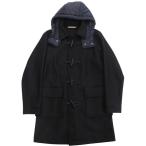  как новый HUGO BOSS Hugo Boss полупальто "даффл коут" жакет блузон шерсть переключатель капот 44 темно-синий мужской б/у одежда б/у 