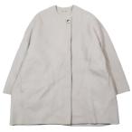  прекрасный товар Dignite Colliertinitekolie no color пальто длинный большой Silhouette внешний жакет F серый ju женский б/у одежда б/у 