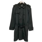 BURBERRY Burberry noba в клетку шерсть подкладка имеется тренчкот 50 угольно-серый серия мужской б/у одежда б/у 