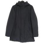 美品 WOOLRICH ウールリッチ HOODED CITY JACKET PRIMALOFT GORE-TEX フーディー パテッドコートWOOU0253 XSサイズ ブラック メンズ 古着 中古