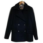  прекрасный товар Paul Smith Black Paul Smith черный COMPOSITE шерсть кашемир бушлат бушлат размер 38 черный серый женский б/у одежда б/у 