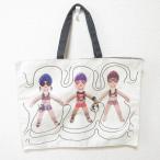 美品 MARNI マルニ パペットプリント トートバッグ レッスンバッグ ベージュ キナリ レディース 古着 中古