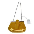  не использовался PHILOSOPHY di ALBERTA FERRETTIfirosofiti Alberta Ferretti атлас камыш . вечерняя сумочка сумка желтый женский б/у одежда б/у 