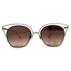  прекрасный товар CHARLES&amp;KEITH Charles and Keith 100%UV cut cut наружный бледный солнцезащитные очки CK3-71280416 Pink Lady -s б/у одежда б/у 