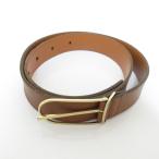  хорошая вещь MAISON BOINET mezzo mbowane кожаный ремень Brown женский б/у одежда б/у 