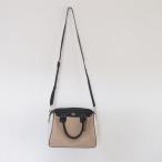  прекрасный товар COACH Coach Mini be сеть цвет блок 2WAY Mini Boston ручная сумочка сумка на плечо F57498 оттенок бежевого женский б/у одежда б/у 