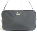 良品 kate spade new york ケイトスペード Classic Nylon Kallie ナイロン ショルダーバッグ ポシェット PXRU5387 ブラック レディース 古着 中古