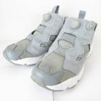ショッピングリーボック ポンプフューリー 良品 Reebok リーボック INSTA PUMP FURY OG インスタ ポンプ フューリー ローカット スニーカー V65751 23.5cm フラットグレー レディース 古着 中古