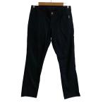  прекрасный товар BURBERRY LONDON BLUE LABEL Burberry Blue Label стрейч брюки из твила брюки размер 38 темно-синий женский б/у одежда б/у 