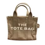 良品 MARC JACOBS マークジェイコブス ザ キャンバス トー トバッグ スモール 2WAY ショルダーバッグ M0016493 ベージュ レディース 古着 中古