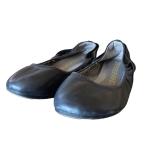  прекрасный товар COLE HAAN Cole Haan Zero Grand плоская обувь балетки туфли-лодочки 8.5 25.5cm черный женский б/у одежда б/у 