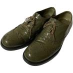  хорошая вещь tricot COMME des GARCONS Toriko Comme des Garcons pa палатка кожа wing chip гонки выше платье обувь 23.5cm хаки женский б/у одежда б/у 