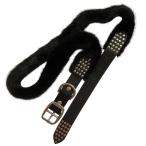  прекрасный товар Drawer Drawer норка мех заклепки ремень черный женский б/у одежда б/у 